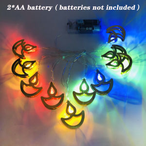 2024 Hari Raya Decoration Light LED Curtain Light Fairy Light String Festival Decorative LED Lights for Garden Christmas Decoration
