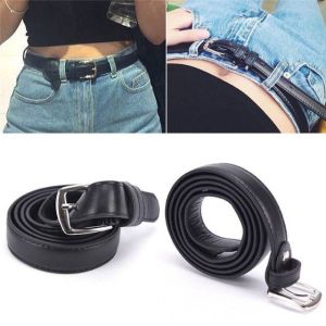 Happy Mall COD H-1055 Korean Fashion Ladies Belt Leather Metal Buckle Belt Jeans Accessories