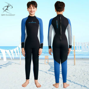 2.5MM Neoprene Full Body Suits Scuba Diving suit Wetsuits Youth girls Long Sleeve boys