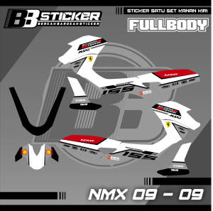 Decal Sticker Yamaha NMAX 155 Old BISA HOLOGRAM Fullbody 2015-2019 Nmx 9