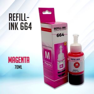 PrinTEE - EP Refill 664 Ink For Printer L120 L360 L310 L130 L210 L220 L355 L358 70ml Dye Ink