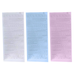 3 Sheets Alphabets Sticker Letter Sticker Korean Sticker Decorative Sticker Scrapbook Sticker Journal Sticker