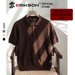 Áo Len Polo ERIKSON Cộc Tay Nam Bộ Sưu Tập Áo Polo Cao Cấp Mang Phong Cách Lịch SựSang Trọng AL19