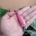 COD TALI LANYARD PARACORD GANTUNGAN POD FREE KARET 13 MM MERAH MOTIF. 