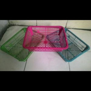 besek plastik tempat parcell kotak super paket isi  6 pcs uk axbxt 28x22x7cm