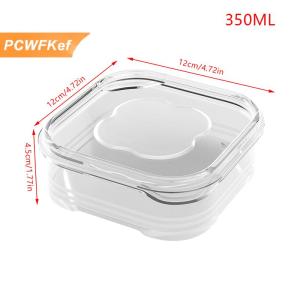 【PCWFKef】 1 cái hộp bảo quản thực phẩm tủ lạnh đông lạnh thịt rau tươi giữ hộp trong suốt nhà bếp hộp lưu trữ kín