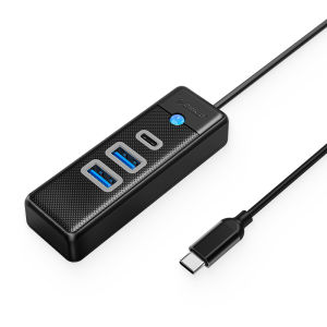 ORICO USB 3.0 Type C ฮับแบบ3พอร์ต5Gbps ตัวแยกมินิความเร็วสูงแบบพกพาอะแดปเตอร์ OTG สำหรับคอมพิวเตอร์พีซีอุปกรณ์เสริม