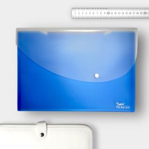 3 PCS Topla Map File Bag 1030 Ukuran Folio F4 Map Dokumen ukuran Folio F4 Warna Pastel