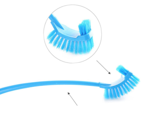 [COMBO 2] Cọ bồn cầu chổi cọ toilet 2 đầu nhà tắm tiện lợi dụng cụ chà nhà vệ sinh chất liệu nhựa cao cấp - GIAO MÀU NGẪU NHIÊN