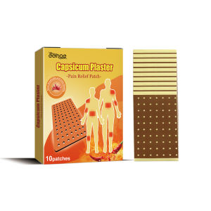 Eelhoe Capsicum Plaster Pain Relief Patch Relieve Neck Joints Elbow Foot Shoulder Rheumatic Arthritis Fast Relief Aches Pains & Inflammations Health Care Lumbar Spine  Pain Relief Patch（10pcs/bag）