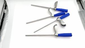 ช่องทางปลูกถ่ายกระดูก KITA-Orthopedic ขนาด 5 มม.-9 มม. พร้อมด้ามจับซิลิโคน เครื่องมือศัลยกรรมกระดูก