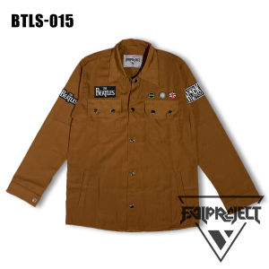 SEMI PARKA COWO COWOK PRIA FIELD JAKET SEMI PARKA FULL PATCH FALPROJECT