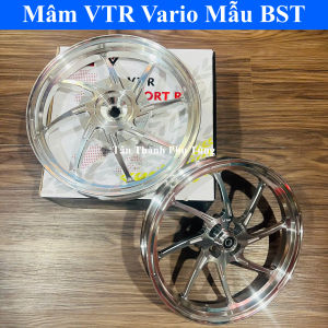 Mâm Vario VTR 8 cây CNC mẫu BST Crom