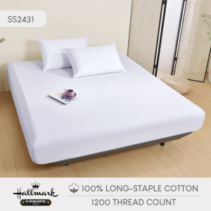Hallmark 5-Star Hotel Long Staple Cotton Bed Linen 1200TC
