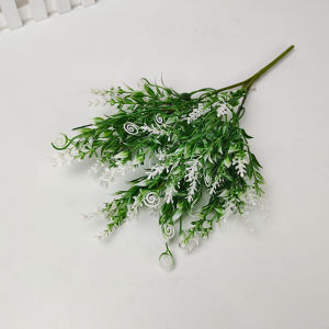 Aksesoris Rumput Daun Ulir Bintik Plastik Termurah/Baby Breath Pikok Gypsophilia Bunga Dekorasi Rumah Dan Pelaminan Dekorasi Ruangan