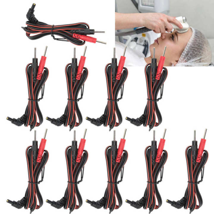 10pcs / Bag 2.35 1.8 2‑in‑1 Pin Type Electrode Lead Wires Cable - Foto 4