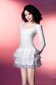 Cazi Rishima Dress - Váy cổ u chân váy xoè tầng - V02071223. 