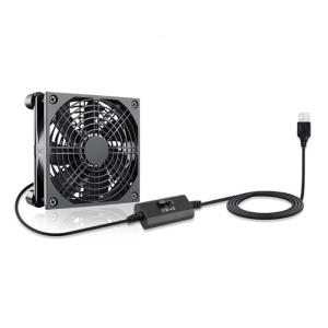 12cm dùng nguồn USB Quạt Tản Nhiệt DC5V hoạt động yên tĩnh tốc độ có thể điều chỉnh cho máy tính để bàn và máy thiết bị điện tử