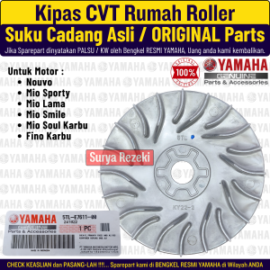 Kipas Rumah Roller CVT Mio Sporty Smile Soul Fino Karbu Carbu Nouvo Original Yamaha Genuine Parts