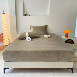 Ga Trải Giường Mùa Đông Ga Trải Giường Dày Ga Trải Giường Flannel Ga Trải Giường Cho Bé Ga Trải Giường Ấm Áp Ga Trải Nệm Nhiều Màu Sắc Và Kích Cỡ Để Lựa Chọn Còn Hàng