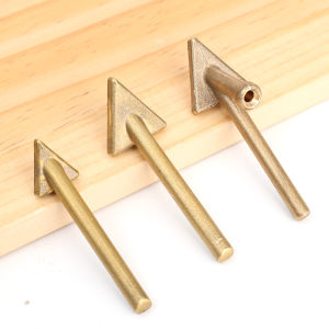 3PCS Soldering Iron Tips Set Copper Car Repair Triangular Smoothing Head Welding Tips Iron Plastic Welder-Replacement Tips for 80Watt