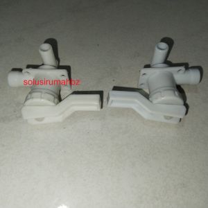 perpasang BALLVALVE SANKEN BAWAH SUKU CADANG WHITE STOP KRAN BALL VALVE PENCET TARIK spare part komponen dispenser perset per pasang set