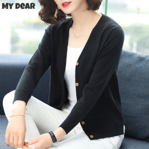 Womens Cardigan Coat Loose Knitted Sweater Cardigan Top