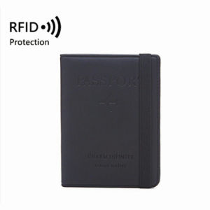 ABC MAISON Passport Holder Card Holder Multifunction Travel Cards Organizer PU Leather