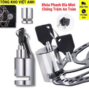 Khóa Phanh Đĩa Xe Máy Xe Đạp Chống Trộm Chất Liệu Thép Nguyên Khối Thiết Kế Thông Minh An Toàn Tiện Lợi. KEON 530