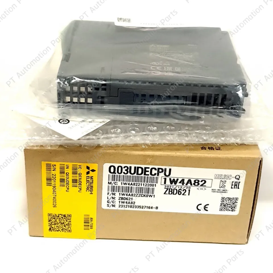 Mitsubishi Q03UDECPU CPU Unit PLC Built-in Ethernet Port 30k Steps