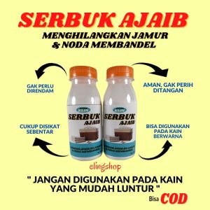 Serbuk Ajaib Serba Guna Penghilang Jamur Baju