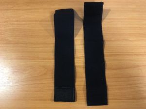 รัดท็อป สีดํา ยางรัดข้อเท้าทหาร ตํารวจ รด.แบบหนา อย่างดี (รับประกันยางยืด 1 เดือน) ใช้งานได้ดป็นปี