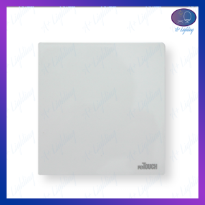 [Sirim] RETOUCH Ultra Rimless Socket and Wall Switch Slim Modern Switch Smart Design 13A 16A 20A Doorbell (White Series)