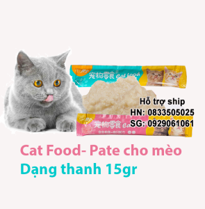 Pate mèo dạng thanh 15gr