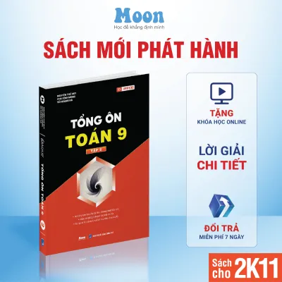 Sách ID Tổng Ôn Toán Học Lớp 9 Chương Trình Mới Chinh Phục Kỳ Thi Vào 10 Môn Toán Moonbook