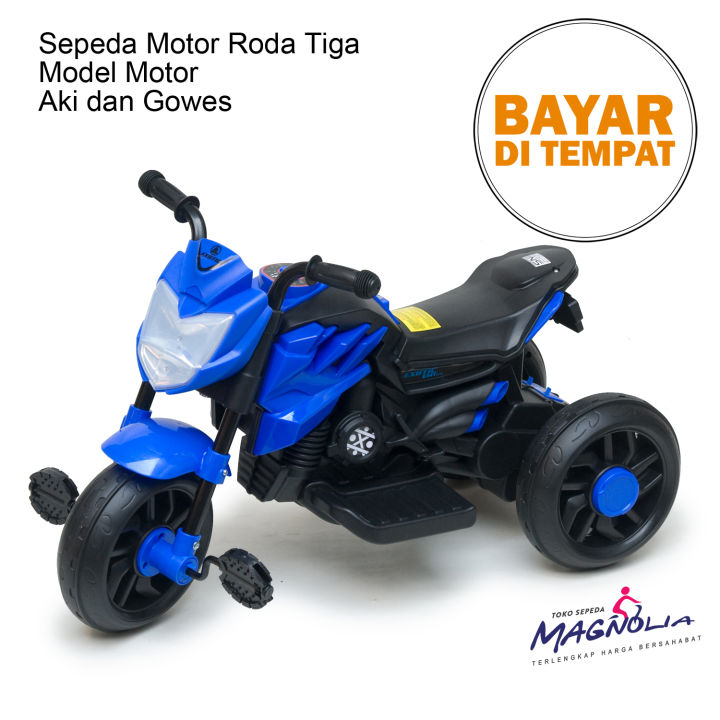 Sepeda Roda Tiga Sepeda Tricycle Anak -3 Tahun Model Sepeda