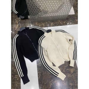 Áo Khoác Len Lưới Cổ Trụ QC