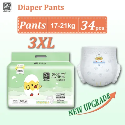 【Endebao】 Baby Diapers NB-6XL Tape/Pants Large XXL XXXL Korean Diaper Newborn Medium XL 2XL 3XL 4XL 5XL For Toddler/Teenager
