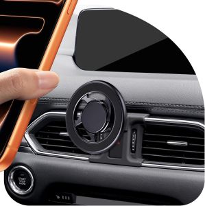 Car Phone Magsafe Holder Air Vent Stand for Mazda CX-5 2017-2025 Adjustable Magnetic Navigation Bracket Mount for Magsafe Case iPhone 17 16 15 14 13 12 Pro Max Air Plus Mini All Phones