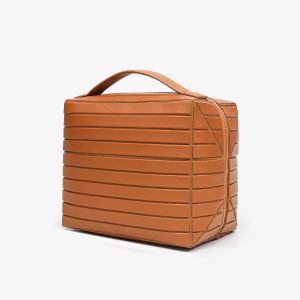 Makeup bag travel organizer multifunctional durable essential makeup tool foldable portable storage makeup case