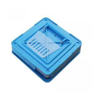 O-New 100 Holes Blue Manual Capsule Filling Machine #0 Pharmaceutical Capsules Maker DIY Medicine Herbal Powder Filler