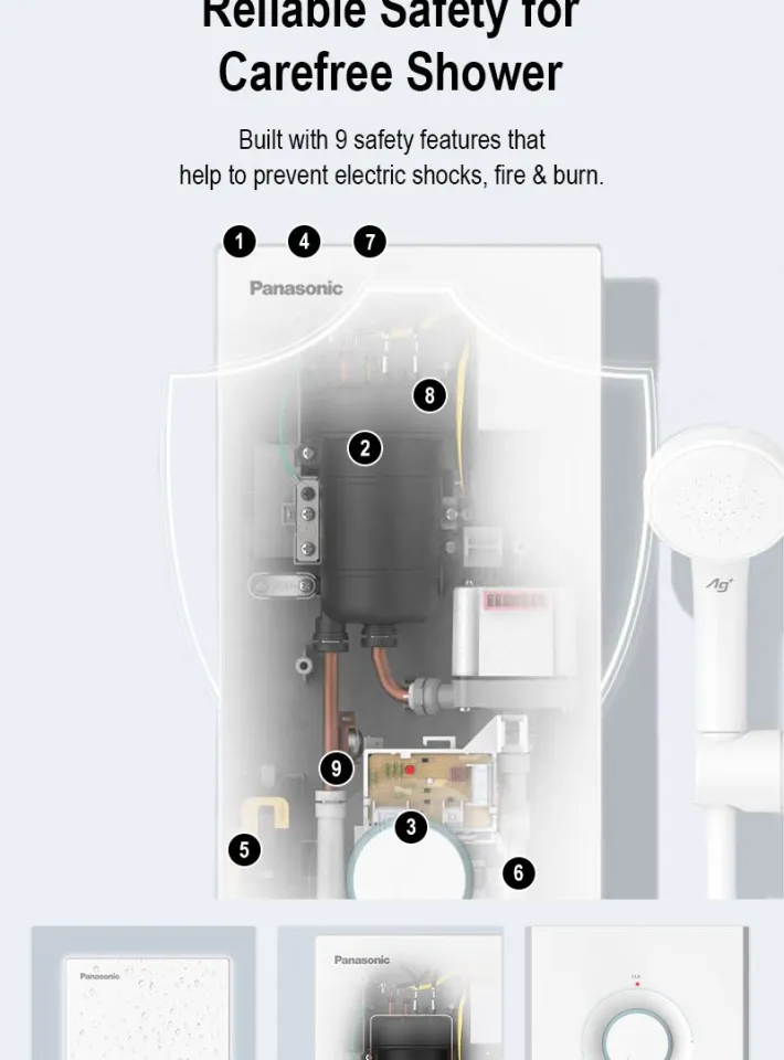 Wiring Diagram Panasonic Water Heater Installation PANASONIC V