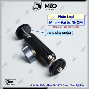 Giá Đỡ Máy Ảnh DSLR Mini Quay 360 Độ° Khớp Khuỷu Kim Loại Gắn Thiết Bị Quay Phim CAMERA MIC ĐÈN ĐIỆN THOẠI - 946