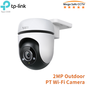 Tp-Link Tapo C500 Outdoor Pan/Tilt Security WiFi Camera 1080p Full HD 360° Live View Person Detection and Motion Tracking-Smart AI Night Vision IP65 Weatherproof Two-Way Audio