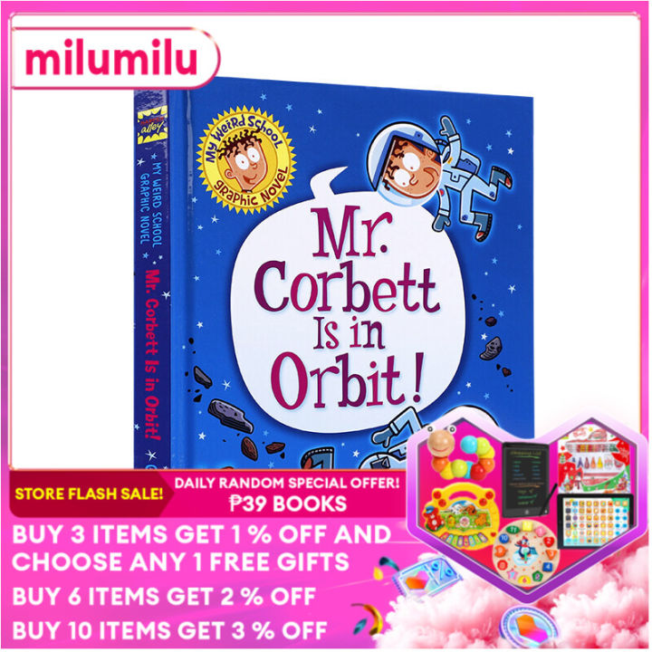 Milu my weird school graphic novel mr corbett is in orbit original