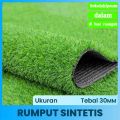 Karpet Rumput Sintetis Berkualitas Tinggi DIY untuk Dalam atau Luar Ruangan. 