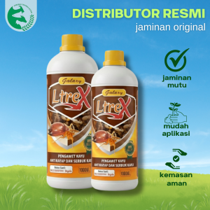 L TREX 1 Liter Galaxy Termitisida 200 SL Pengawet Kayu Anti Rayap Totor Hama Serbuk Kayu & Tanaman