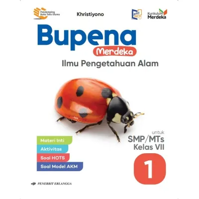 Bupena Ipa Merdeka Smp/Mts Kelas 7 8 9 - Kurikulum Merdeka - Erlangga