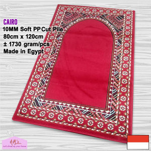 Cairo - Sajadah sejadah imam masjid mushola karpet lantai permadani bulu tebal polypropylene 80 cm x 120 cm - NMs