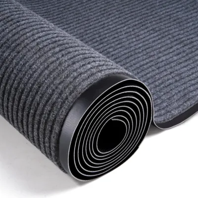 พรมกันลื่น มีขอบ พรม PVC ซับน้ำ พรมวางทางเข้าออกประตู พรมตกแต่งบ้าน อาคาร ร้านอาหาร